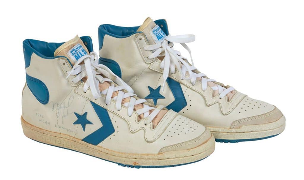 Michael Jordan's Game-Worn Converse Fastbreak