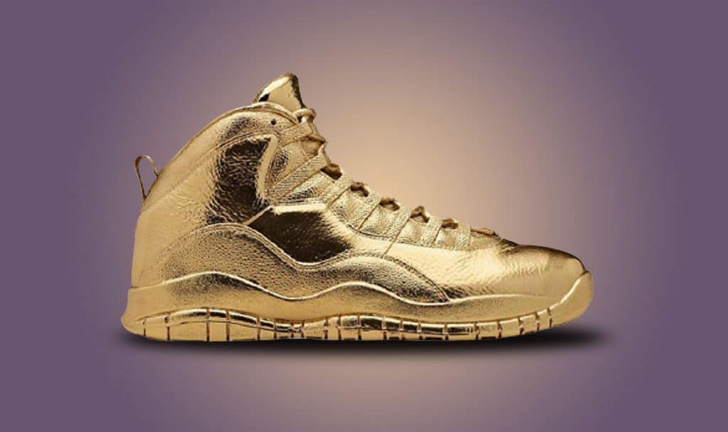 solid gold ovo x air jordans