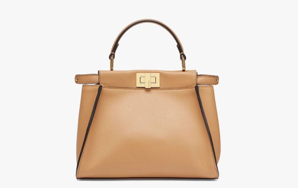 fendi peekaboo iconic mini satchel bag