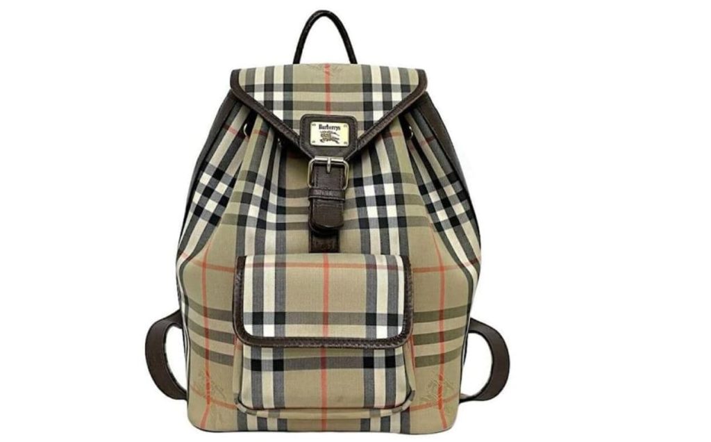 sac a dos burberry nova check