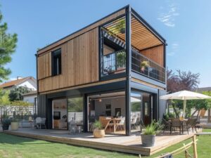 quel est le prix d une maison container moderne de 100 m