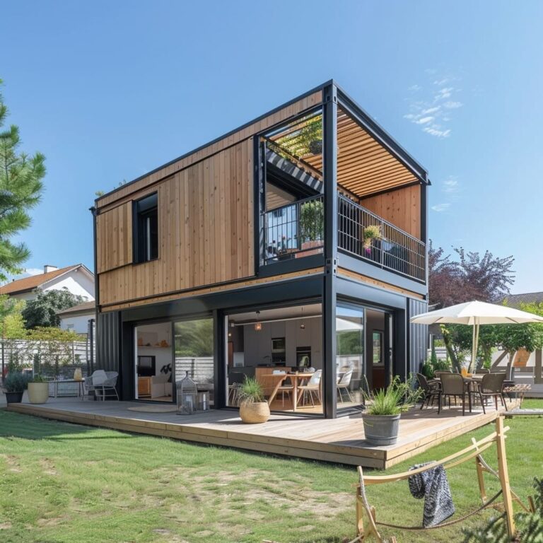 Quel est le prix d'une maison container moderne de 100 m²